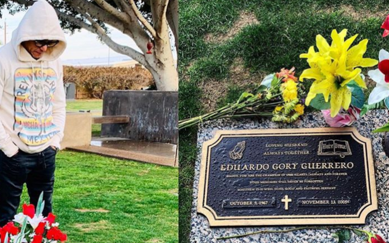 Rey Mysterio Visits Eddie Guerrero's Grave For The First Time In 13