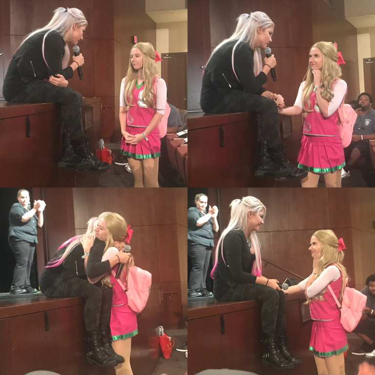 Alexa Bliss Offers Words of Encouragement to Young Fan 