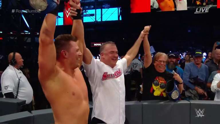 Shane McMahon And The Miz Win SmackDown Tag Team Championship At WWE